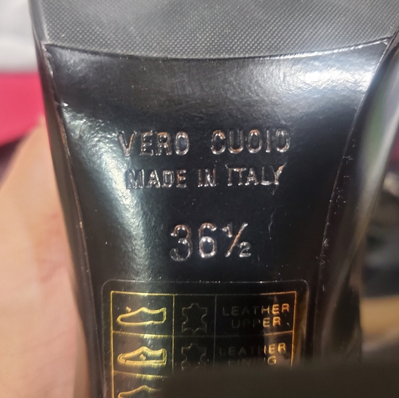 Lella Baldi Ankle Boots, Black Calfskin, Size 36.5, NIB - Picture 10 of 14